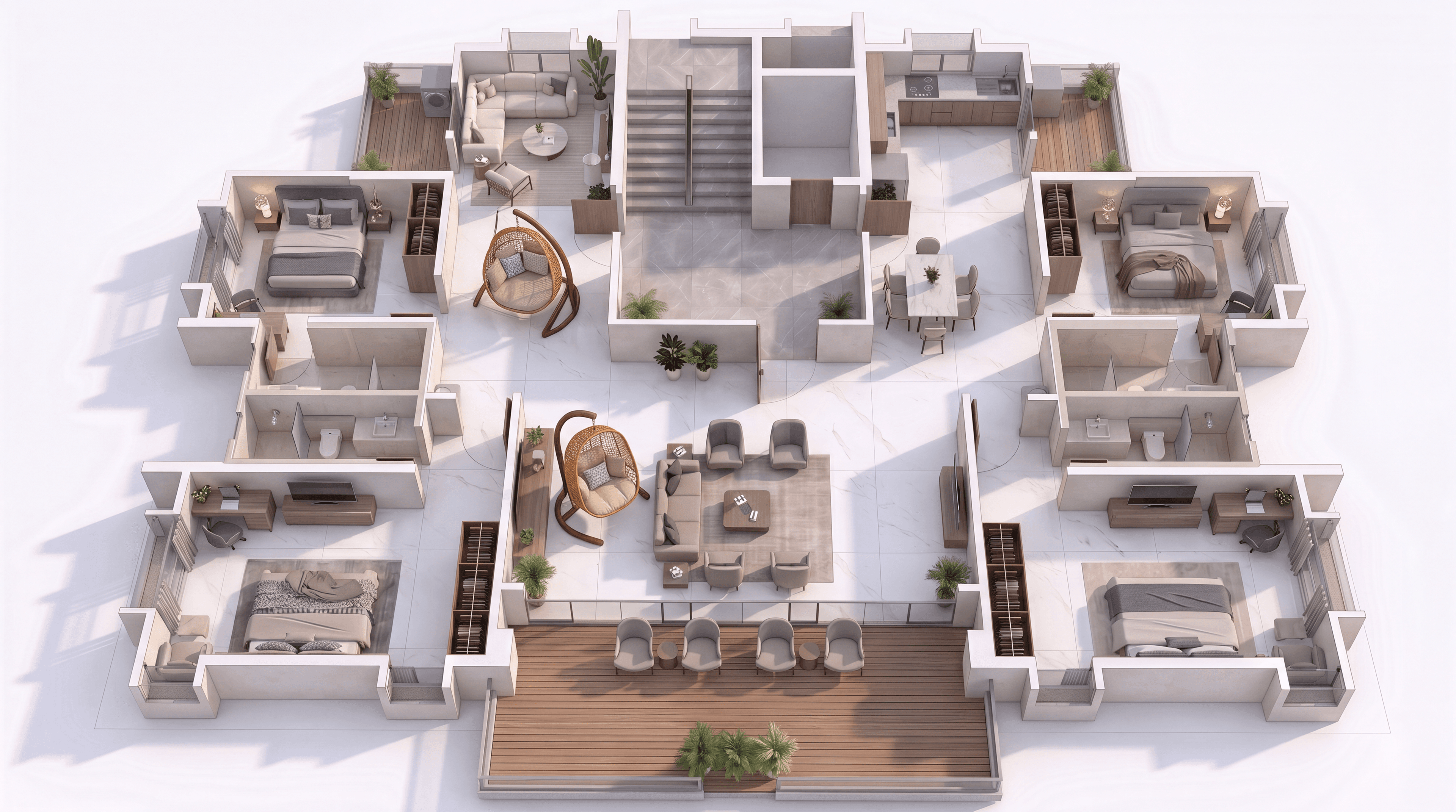 2 BHK Executive Residence